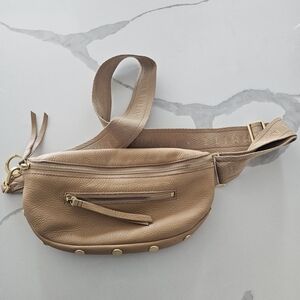 Hammitt Tan Leather Crossbody Bag